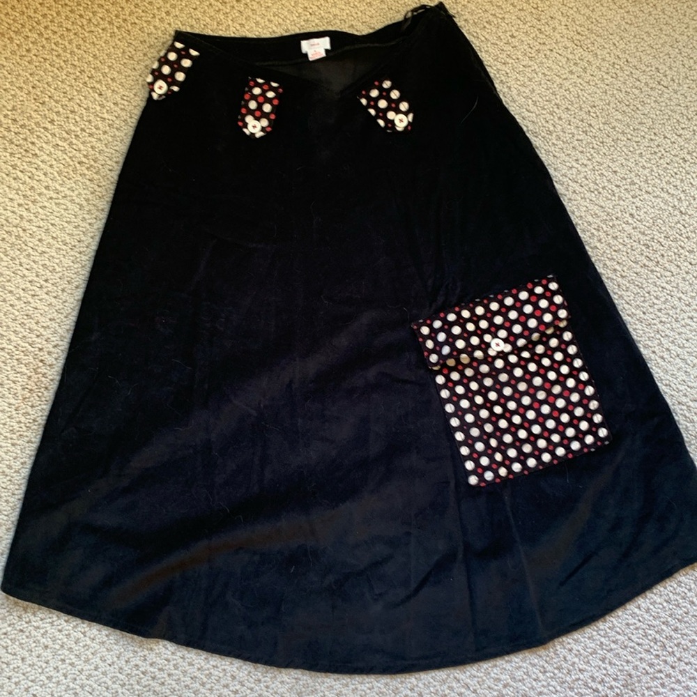 🦹Anthropologie snak whimsical midi skirt